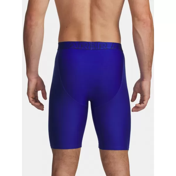  Pánské boxerky UNDER ARMOUR PERFORMANCE POUCH - SOLID 9IN - 2 6012561-400 MODRÁ 