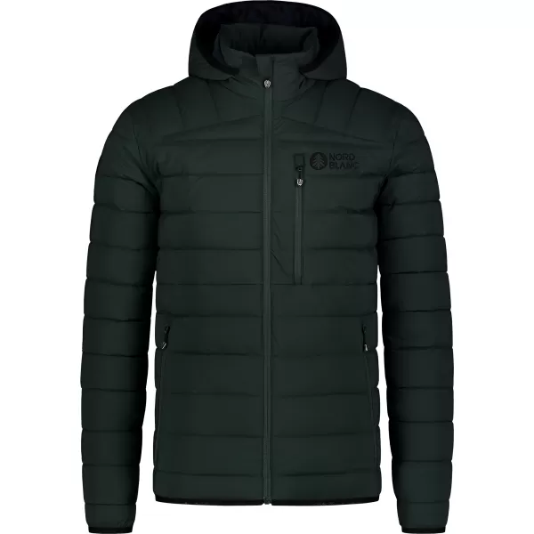  Pánská zimní bunda NORDBLANC SCREE NBWJM8262 TMAVĚ ZELENÁ 