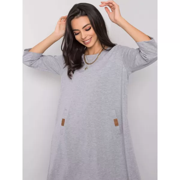  Dámské šaty RELEVANCE RV-SK-6274.36P GRAY 
