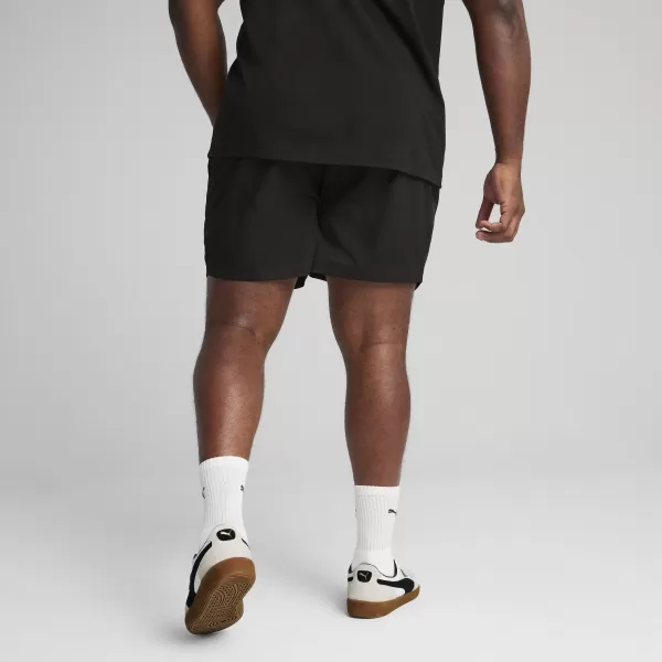  Pánské kraťasy PUMA ESS WOVEN SHORTS 682602_01 PUMA BLACK 