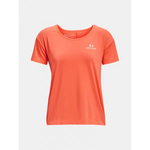  Dámské triko UNDER ARMOUR  UA RUSH ENERGY SS ORANŽOVÁ 
