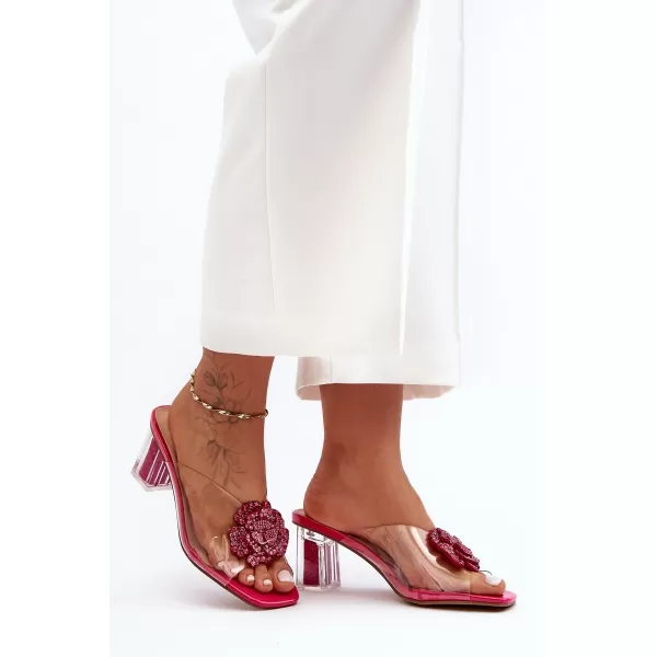  Dámské pantofle D&A MR1037-20 FUCHSIA 