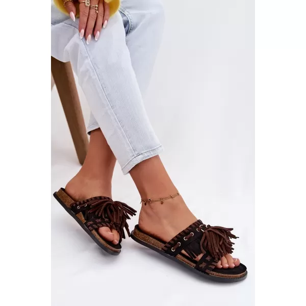  Dámské pantofle BOTO GLORINNA 41497 BLACK 