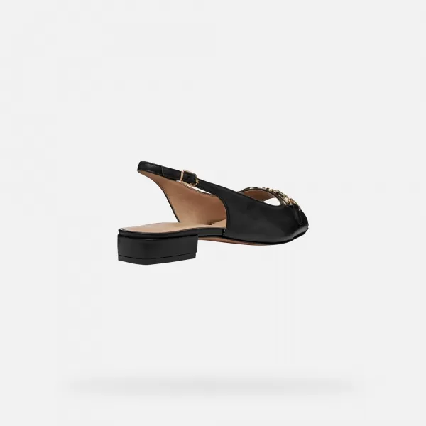  Dámské sandály GEOX NEW ERAKLIA 15 G012993 ČERNÁ 