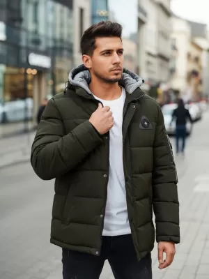 Pánská bunda DSTREET ZELENÁ