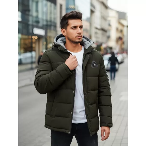  Pánská bunda DSTREET ZELENÁ 
