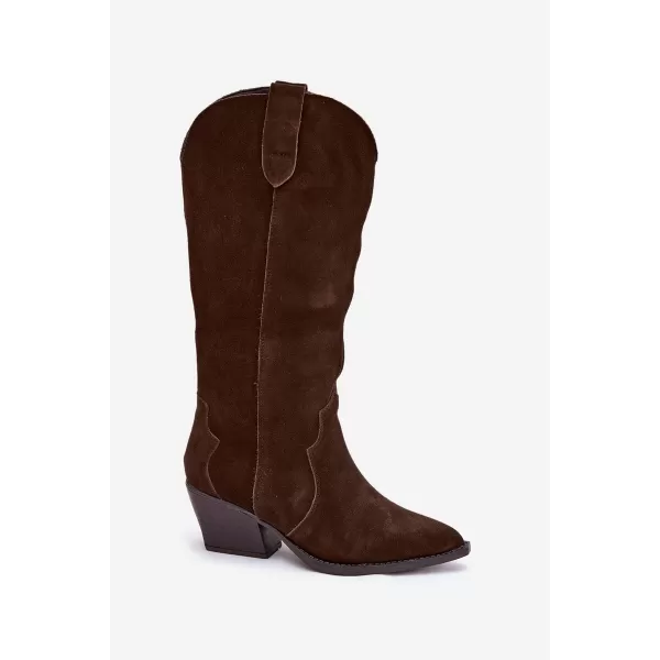  Dámské kozačky BOTO URSELLE 41113 BROWN 