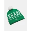 Pánská čepice UNDER ARMOUR M HALFTIME POM BEANIE 1386634-305 ZELENÁ