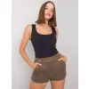 Dámské kraťasy RUE PARIS CHA-SN-1257.89P KHAKI