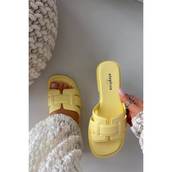  Dámské pantofle BOTO LORANIA 41239 YELLOW 