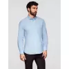 Pánská košile OMBRE K699 BLUE