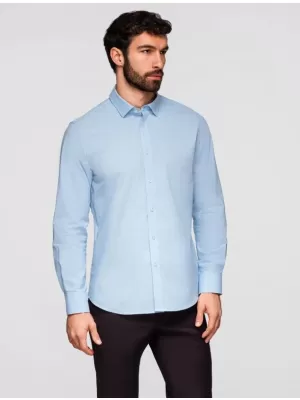 Pánská košile OMBRE K699 BLUE