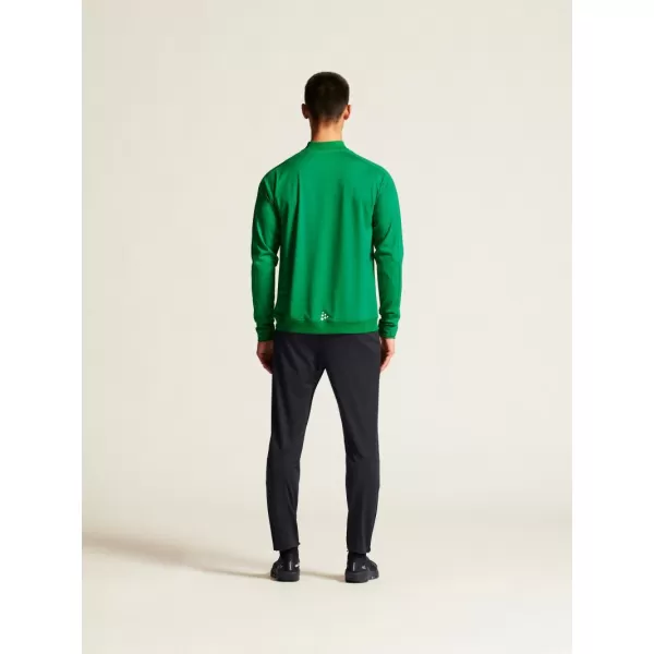  Pánská tréninková bunda s 1/4 zipem CRAFT TW Evolve 2.0 Half Zip M TÝMOVĚ ZELENÁ 