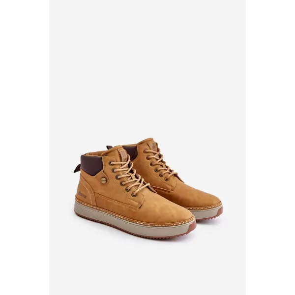  Pánské boty BIG STAR OO174561 BROWN/BEIGE 