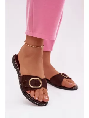 Dámské pantofle BOTO SELIVELLE 41578 BROWN