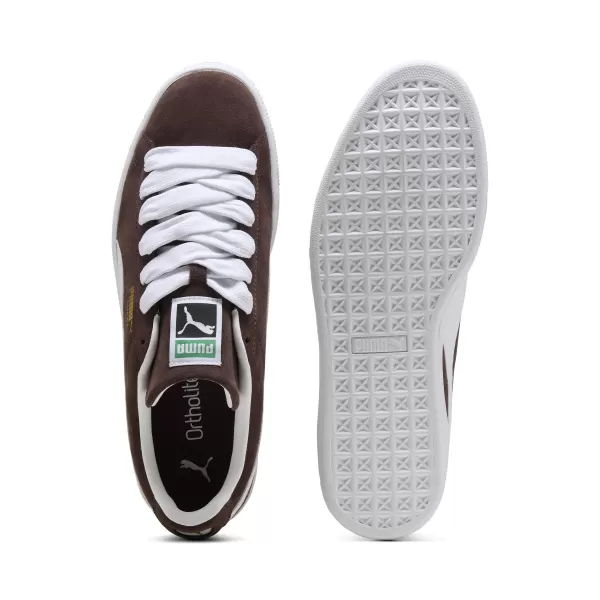  Boty PUMA SUEDE CLASSIC 399781_34 CHOCOLATE BROWN/PUMA WHITE 