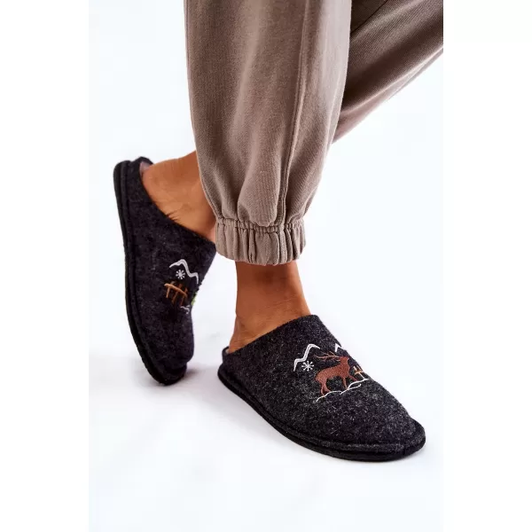  Dámské pantofle BIG STAR KK276018 BLACK/BEIGE 