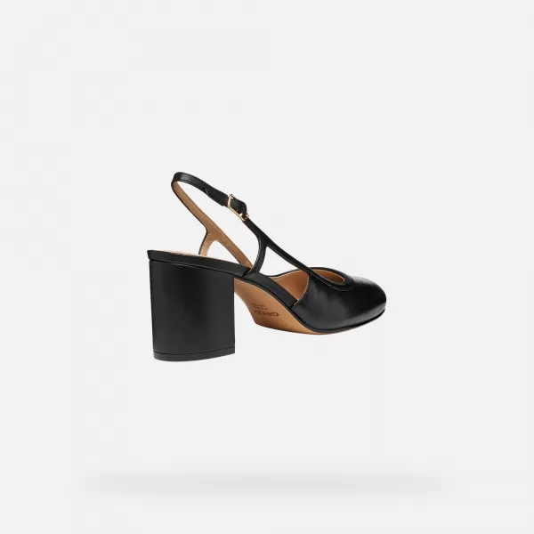  Dámské lodičky GEOX VIRNILISA 65 G013227 ČERNÁ 