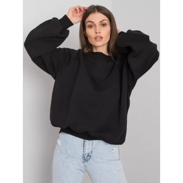  Dámská mikina RUE PARIS RV-BL-6758.50P NOIRE 
