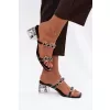 Dámské pantofle D&A MR1037-02 BLACK