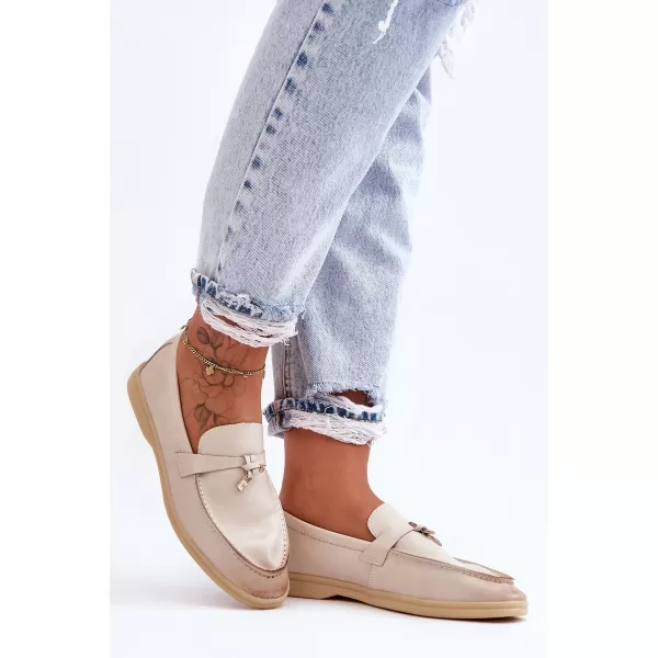  Dámské mokasíny BOTO CORTEZ 26651 BEIGE 