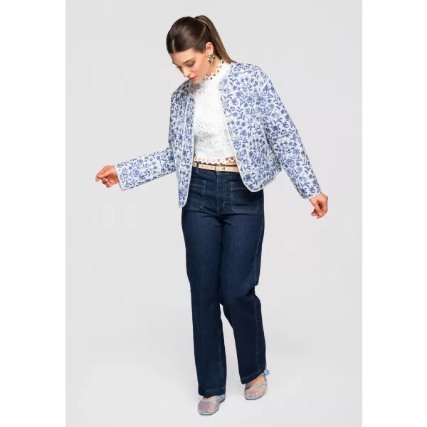  Dámská bunda LARICA OW-JALP-0132 BLUE 