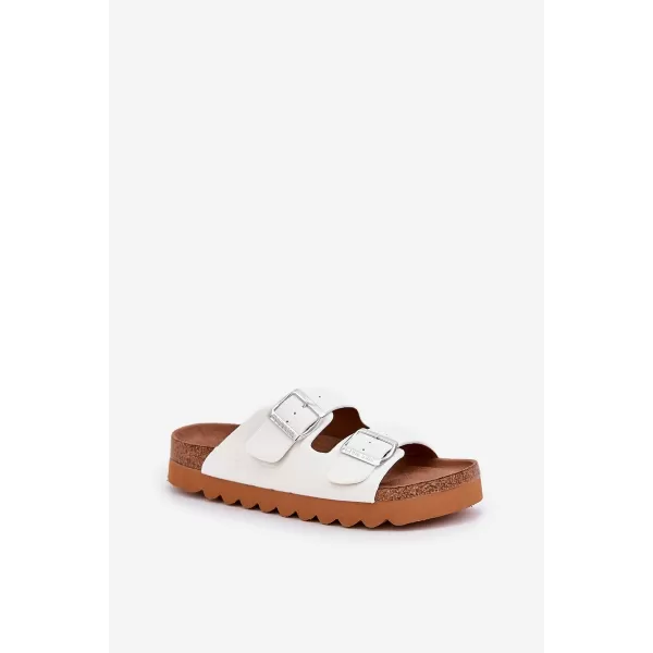  Dámské pantofle BIG STAR LL274480 WHITE 