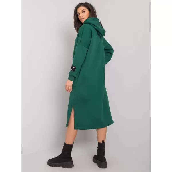  Dámské šaty RUE PARIS RV-SK-7359.25X DARK GREEN 