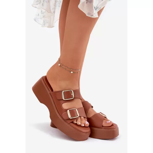  Dámské pantofle BOTO NITARELIA 37525 CAMEL 