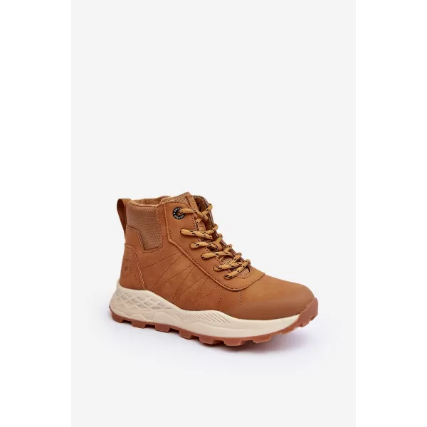  Dětské zimní boty BIG STAR MM374202 CAMEL 