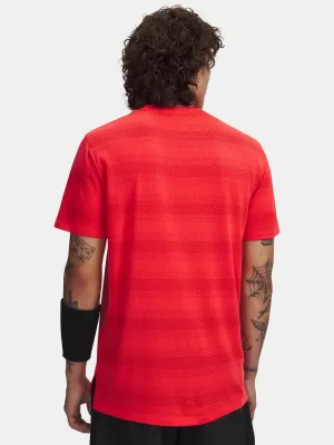 Pánské triko UNDER ARMOUR 6009517-713 ČERVENÁ
