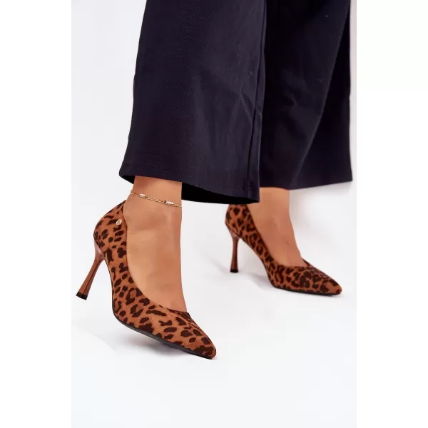  Dámské lodičky VINCEZA 62264 LEOPARD 