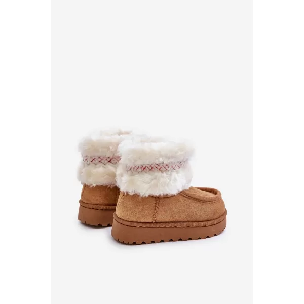  Dětské sněhule BOTO MELEFIA 34605 CAMEL 