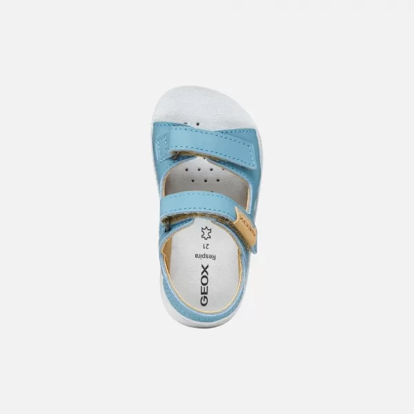  Chlapecké sandály GEOX SANDAL LIGHTFLOPPY B455SB00032C4016 MODRÁ 