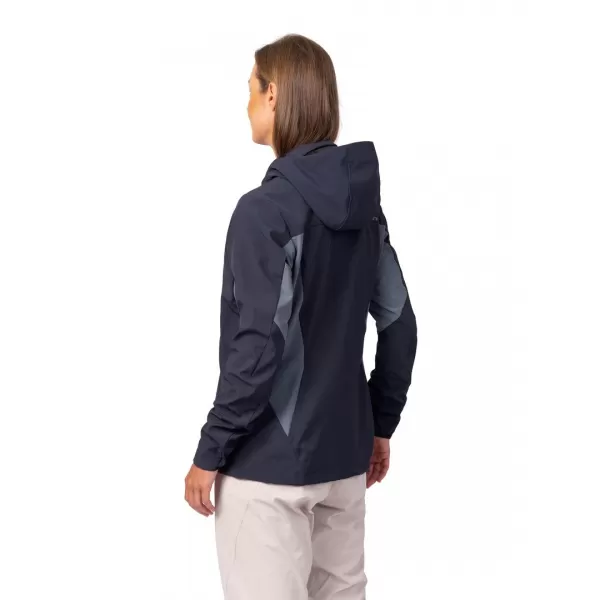  Dámská bunda HANNAH AIRY HOODY POLAR NIGHT/GRISAILLE 
