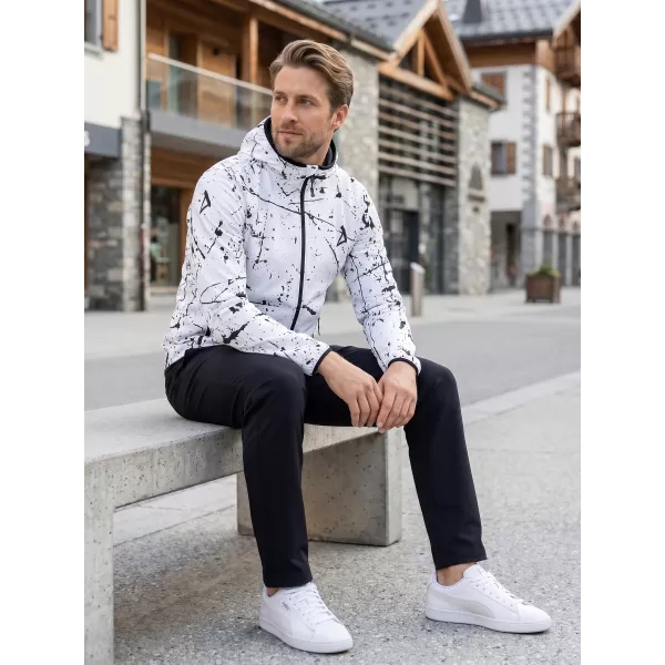  Pánská softshellová bunda premium ALTISPORT VOJ/ALM034JACK01 BÍLÁ 