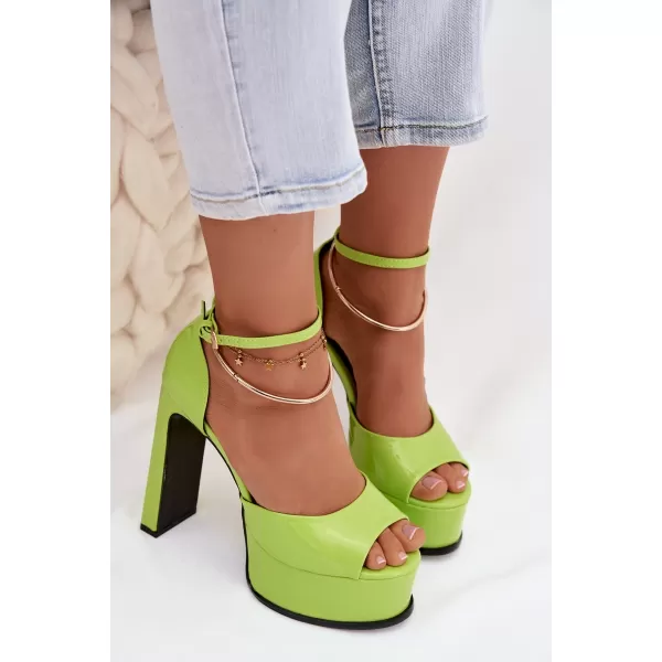  Dámské sandály BOTO HORVIA 41550 LIGHT GREEN 