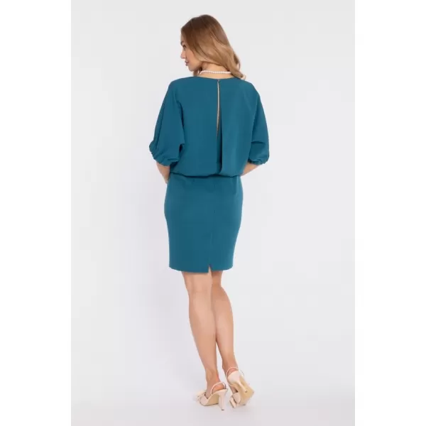  Dámské šaty MOE M904 OCEAN BLUE 
