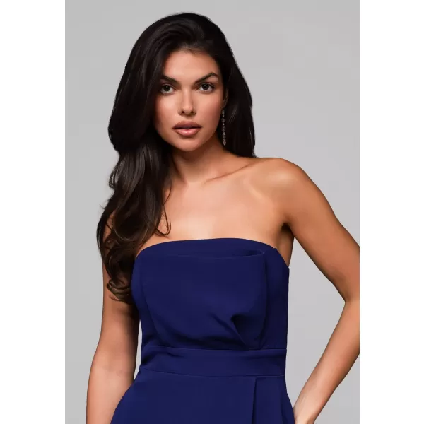  Dámské šaty LARICA LA-OM-DLR201 NAVY BLUE 