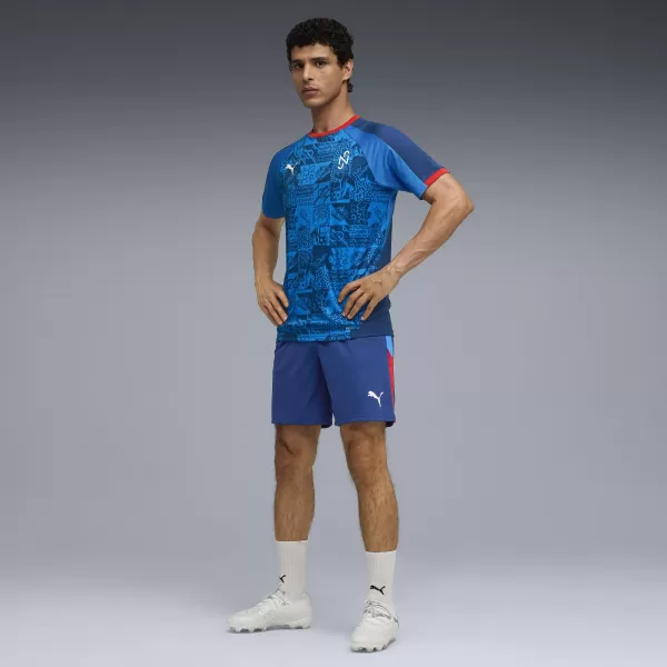  Pánské funkční triko PUMA NEYMAR JR PLAYMAKER JERSEY 660314-10 BLAZING BLUE/PUMAWHITE/ULTRA 