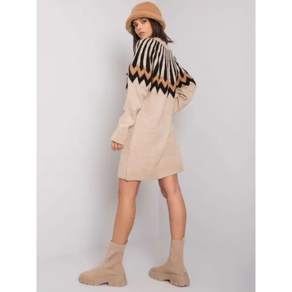  Dámské šaty RUE PARIS LC-SK-0098.37X BEIGE 