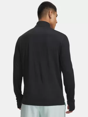 Pánské triko UNDER ARMOUR VELOCITI 1/4 ZIP 6010887-001 ČERNÁ