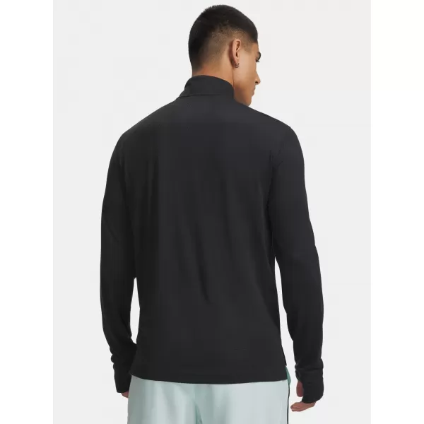  Pánské triko UNDER ARMOUR VELOCITI 1/4 ZIP 6010887-001 ČERNÁ 