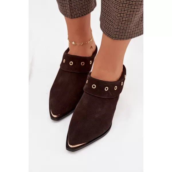  Dámské boty D&A CR61-3059 BROWN 