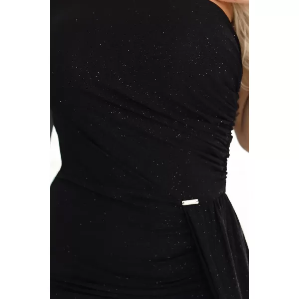  Dámské šaty NUMOCO 658-1 ČERNÁ 