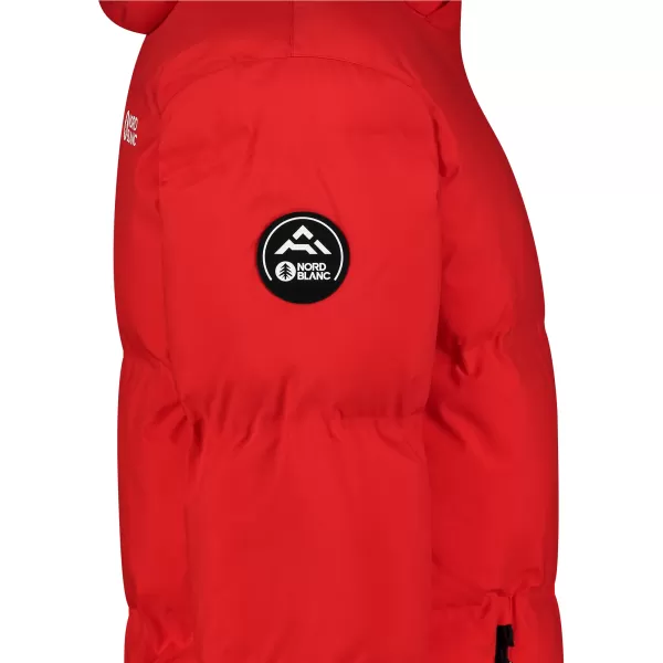  Pánská zimní bunda NORDBLANC HOLLOW NBWJM8055 ČERVENÁ 