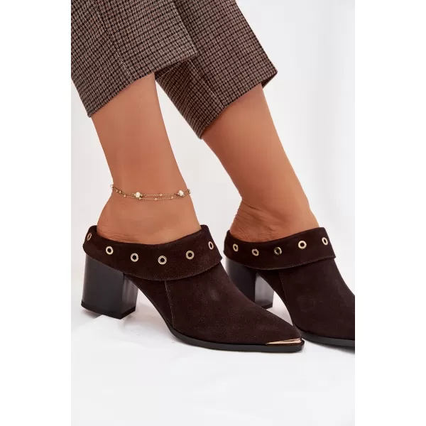  Dámské boty D&A CR61-3059 BROWN 