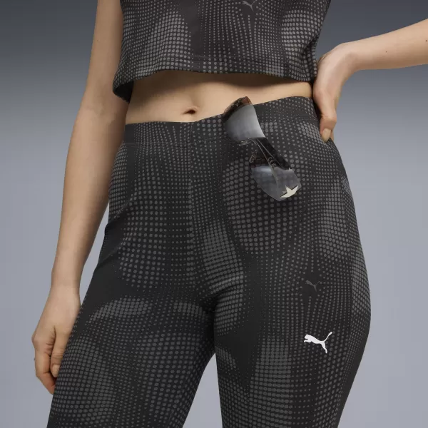  Dámské kalhoty PUMA DARE TO FLARED PANTS 632147-01 PUMA BLACK 