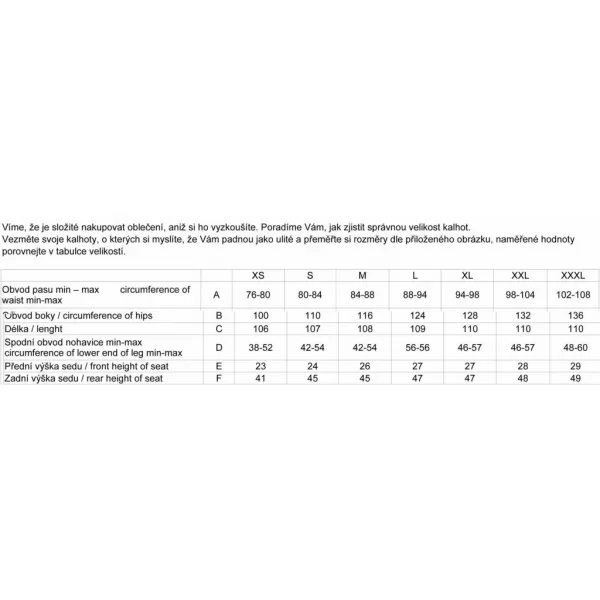  Pánské kalhoty HAVEN POLARTIS ČERVENÁ 
