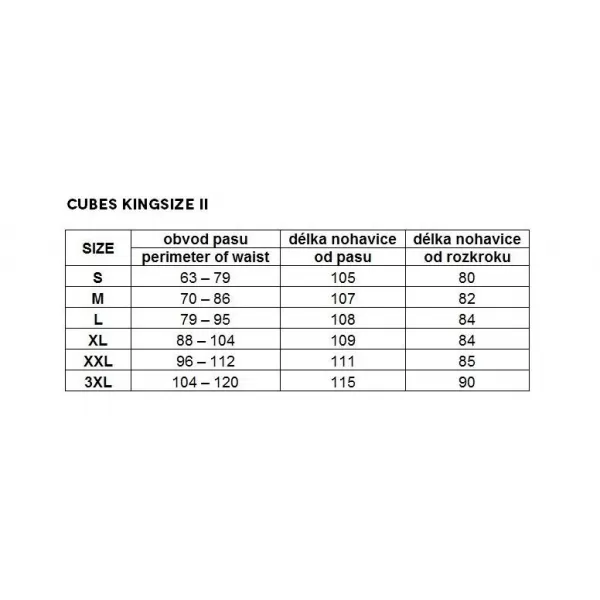  Pánské kalhoty HAVEN CUBES KINGSIZE II ZELENÁ 